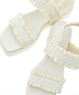 LE TALON（ル　タロン）サンダル 白 サイズ:L(24.5cm位) レディース/2200660677101