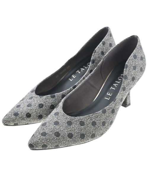 LE TALON(ル　タロン)パンプス グレー サイズ:22cm/2200661075074