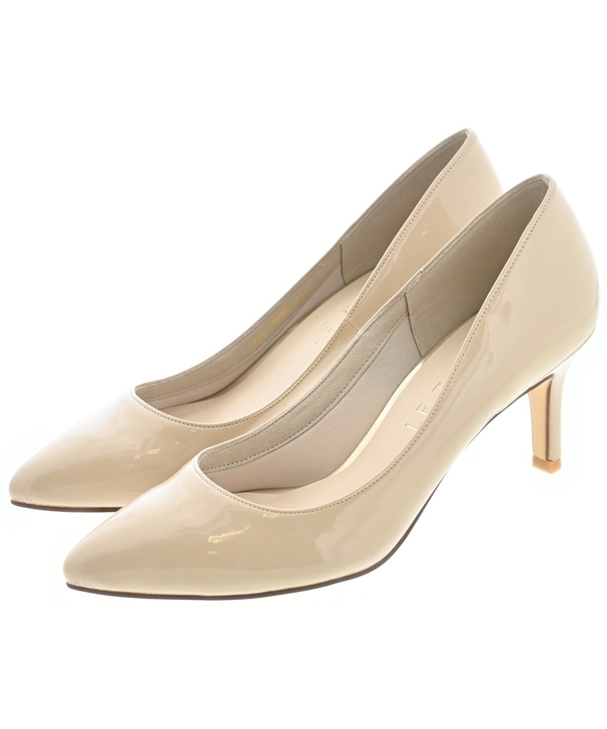 LE TALON（ル タロン）パンプス ベージュ サイズ:23.5cm レディース