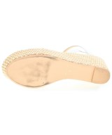 LE TALON（ル　タロン）サンダル 白 サイズ:S(22.5cm位) レディース/2200643369474