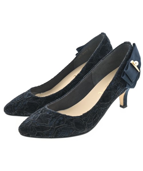 LE TALON(ル　タロン)パンプス 紺 サイズ:22.5cm/2200647517048