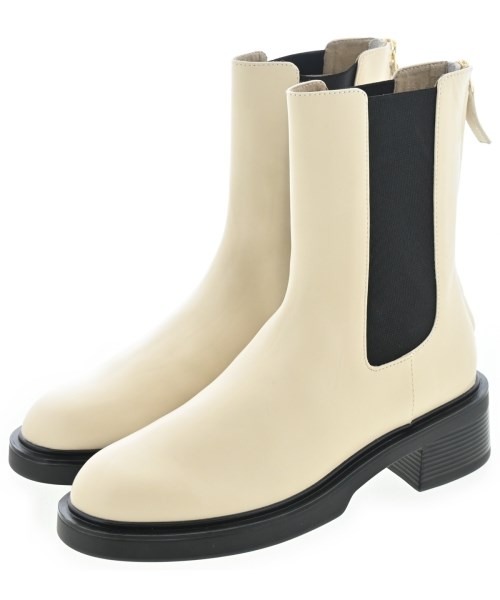 LE TALON(ル　タロン)ブーツ 白 サイズ:M(23.5cm位)/2200665003011