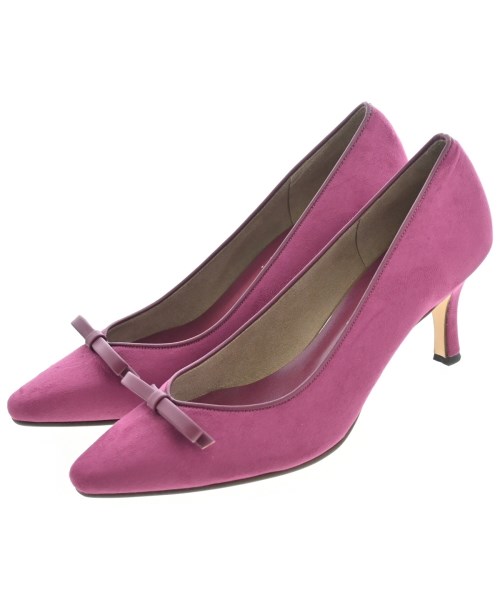 LE TALON(ル　タロン)パンプス ピンク サイズ:24.5cm/2200665653094