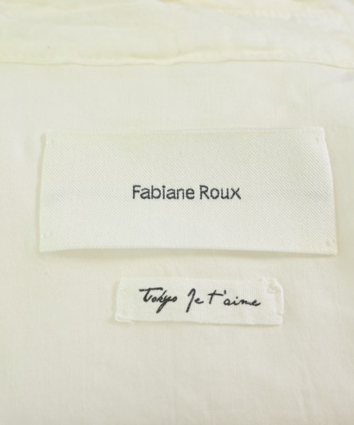 Fabiane Roux（ファビアン　ルー）ブラウス 白 サイズ:F レディース/2200645555097