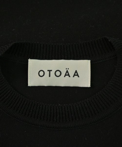 otoaa（オトアー）ニット・セーター 黒 サイズ:F レディース/2200664482084