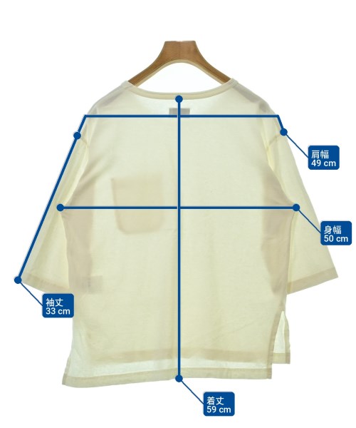 otoaa（オトアー）Tシャツ・カットソー 白 サイズ:F レディース/2200721291024