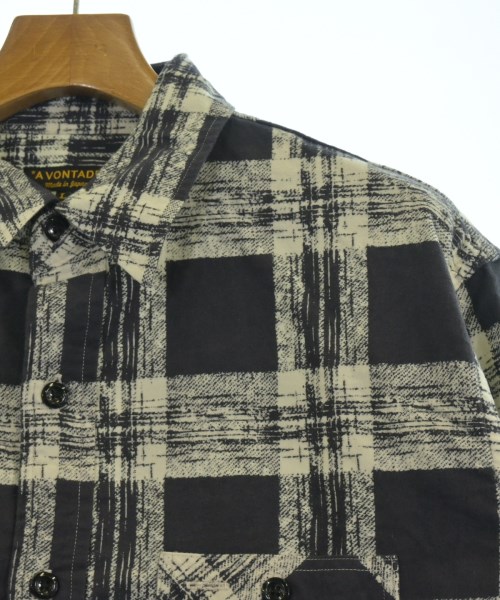 A VONTADE（アボンタージ）カジュアルシャツ 黒 サイズ:L メンズ/2200620760027