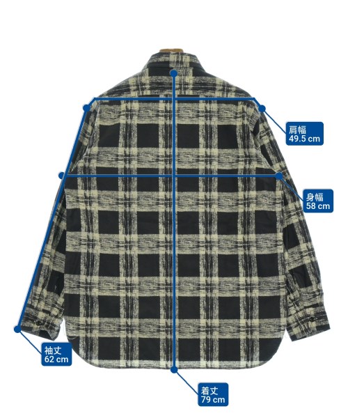 A VONTADE（アボンタージ）カジュアルシャツ 黒 サイズ:L メンズ/2200620760027