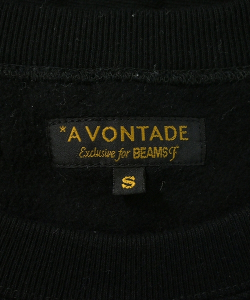 A VONTADE（アボンタージ）スウェット 黒 サイズ:S メンズ/2200610137396