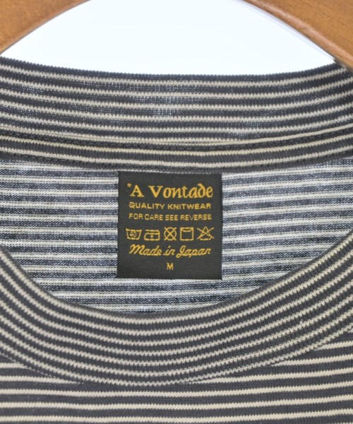 A VONTADE（アボンタージ）Tシャツ・カットソー 黒 サイズ:M メンズ/2200679901020