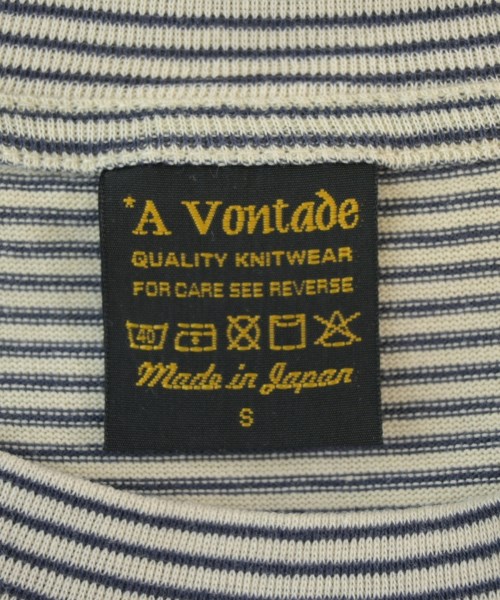 A VONTADE（アボンタージ）Tシャツ・カットソー 白 サイズ:S メンズ/2200710494238
