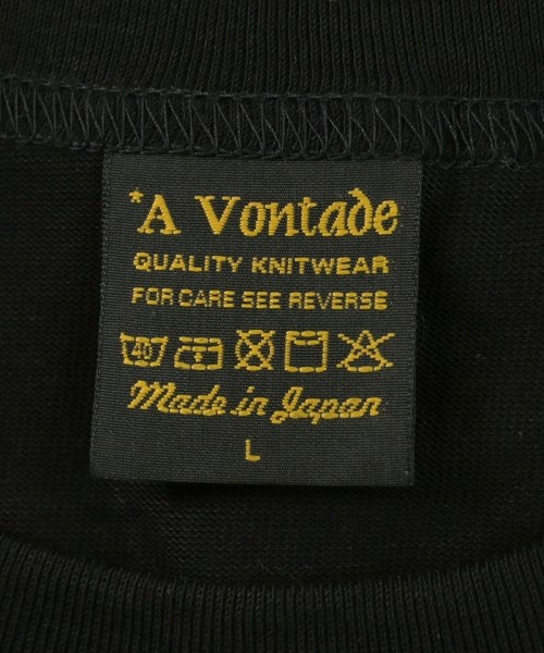 A VONTADE（アボンタージ）Tシャツ・カットソー 黒 サイズ:L メンズ/2200705014502