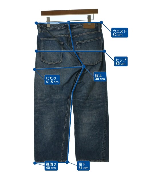 A VONTADE（アボンタージ）デニムパンツ 青 サイズ:32(L位) メンズ/2200728836020