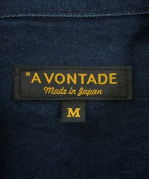 A VONTADE（アボンタージ）カジュアルシャツ 紺 サイズ:M メンズ/2200735034037