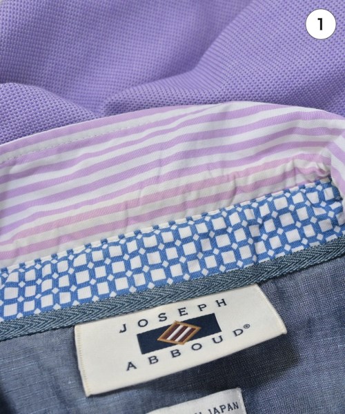 JOSEPH ABBOUD（ジョセフ　アブード）ポロシャツ 紫 サイズ:M メンズ/2200627706233