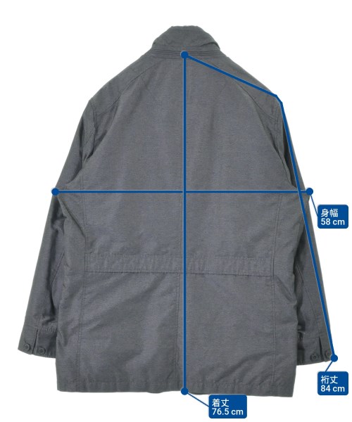 JOSEPH ABBOUD（ジョセフ　アブード）ダウンジャケット/ダウンベスト グレー サイズ:LL メンズ/2200624596011