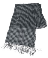 JOSEPH ABBOUD（ジョセフ　アブード）ストール グレー サイズ:- メンズ/2200627139178