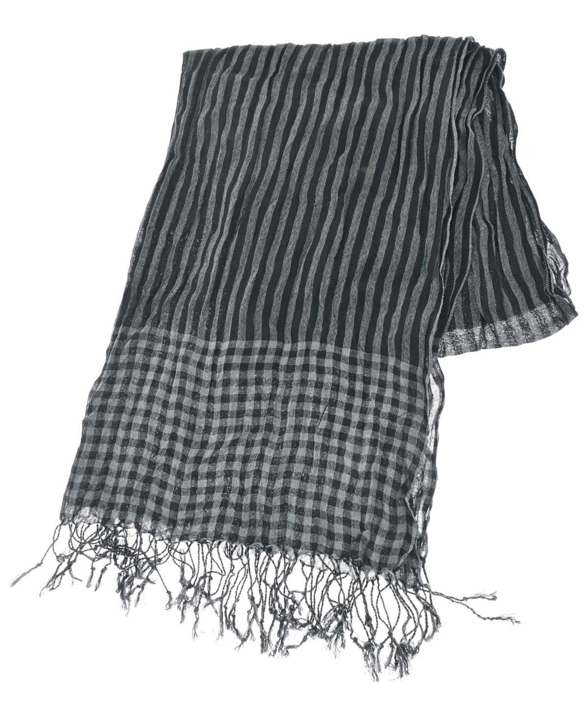 JOSEPH ABBOUD（ジョセフ アブード）ストール グレー サイズ:- メンズ