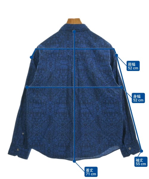 JOSEPH ABBOUD（ジョセフ　アブード）カジュアルシャツ 青 サイズ:M メンズ/2200631906056