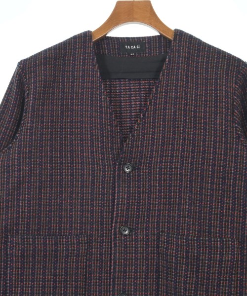 TA CA SI（タキャシ）カジュアルジャケット 紫 サイズ:44(S位) メンズ/2200617427018