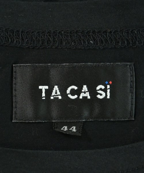 TA CA SI（タキャシ）Tシャツ・カットソー 黒 サイズ:44(S位) メンズ/2200601303052