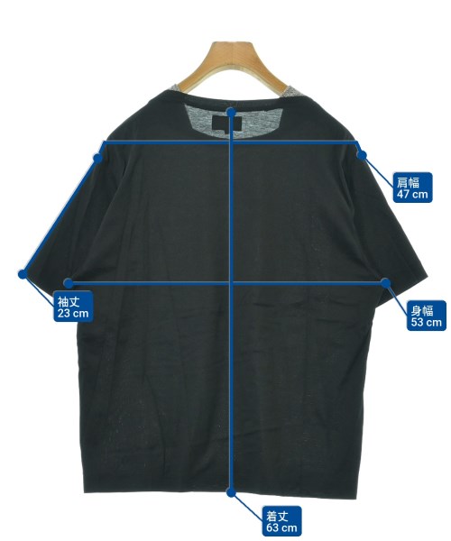 TA CA SI（タキャシ）Tシャツ・カットソー 黒 サイズ:44(S位) メンズ/2200601303052