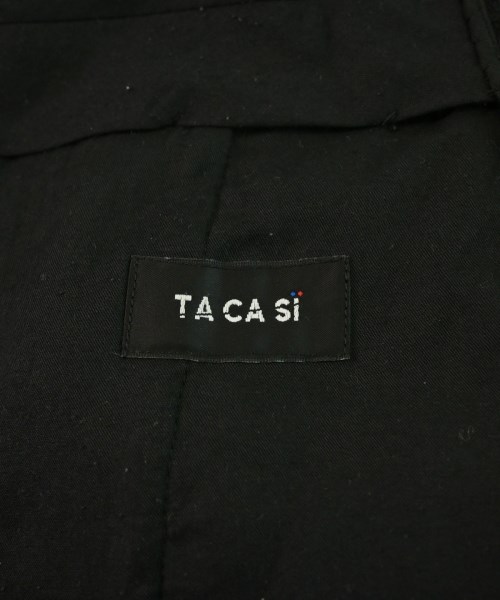 TA CA SI（タキャシ）スラックス 黒 サイズ:44(S位) メンズ/2200655191063