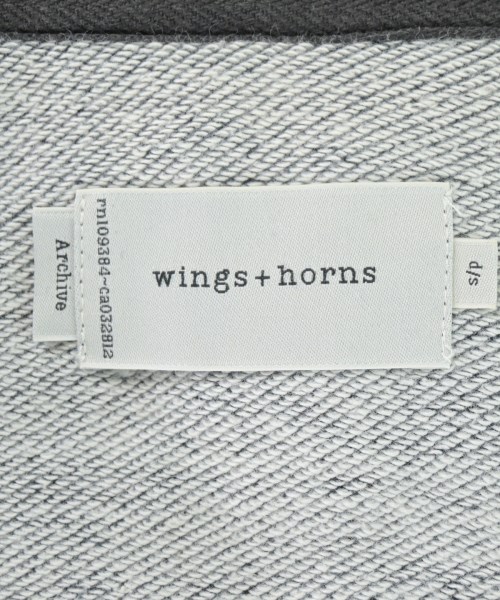 wings+horns（ウィングスアンドホーン）パーカー 紺 サイズ:S メンズ/2200700186044