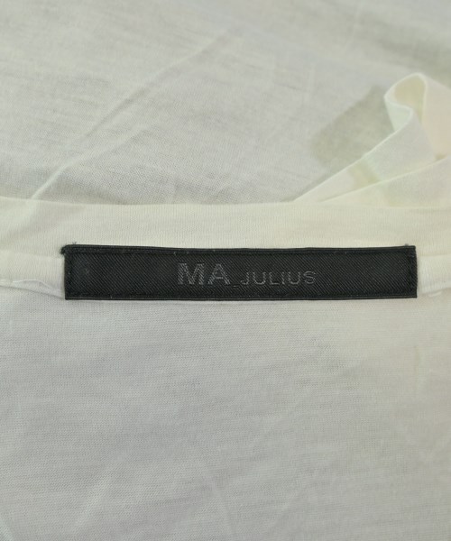 MA_JULIUS（エムエイ　ユリウス）Tシャツ・カットソー 白 サイズ:-(XS位) メンズ/2200632652235