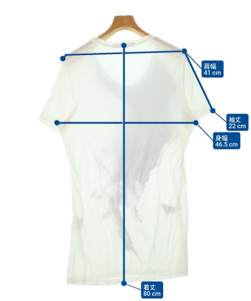 MA_JULIUS（エムエイ　ユリウス）Tシャツ・カットソー 白 サイズ:-(XS位) メンズ/2200632652235