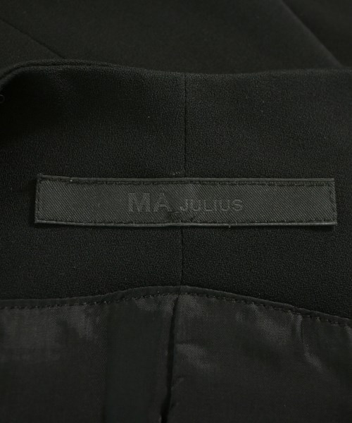MA_JULIUS（エムエイ　ユリウス）カジュアルシャツ 黒 サイズ:1(S位) メンズ/2200632652310