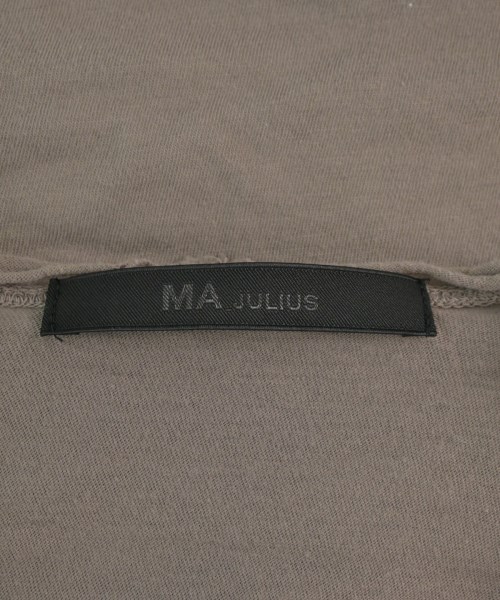 MA_JULIUS（エムエイ　ユリウス）Tシャツ・カットソー グレー サイズ:0(XS位) メンズ/2200665925030