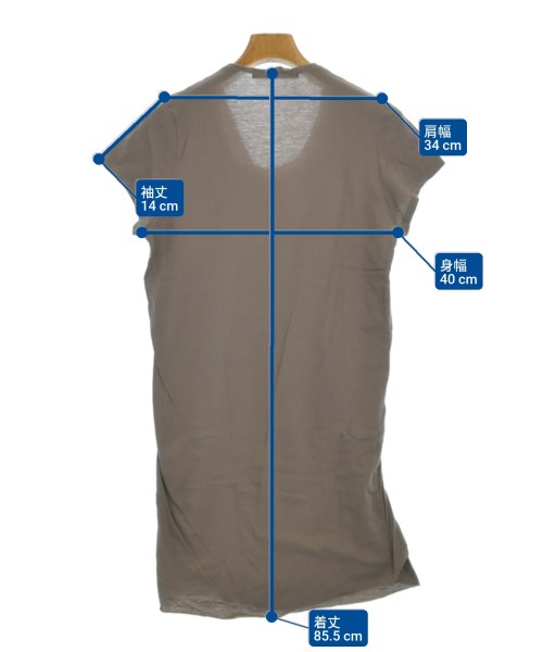 MA_JULIUS（エムエイ　ユリウス）Tシャツ・カットソー グレー サイズ:0(XS位) メンズ/2200665925030