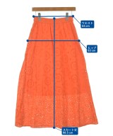 Lugnoncure（ルノンキュール）ロング・マキシ丈スカート オレンジ サイズ:F レディース/2200631416012