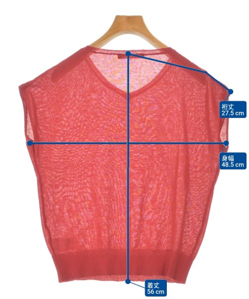 Lugnoncure（ルノンキュール）ニット・セーター 赤 サイズ:F レディース/2200616671191