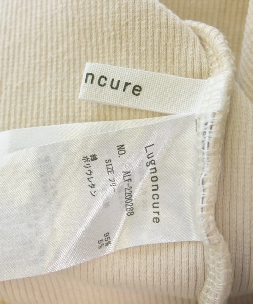 Lugnoncure（ルノンキュール）ノースリーブ 白 サイズ:F レディース/2200611840073