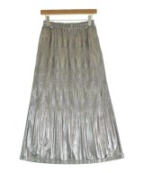 Lugnoncure（ルノンキュール）ロング・マキシ丈スカート シルバー サイズ:F レディース/2200649361014