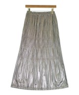 Lugnoncure（ルノンキュール）ロング・マキシ丈スカート シルバー サイズ:F レディース/2200649361014