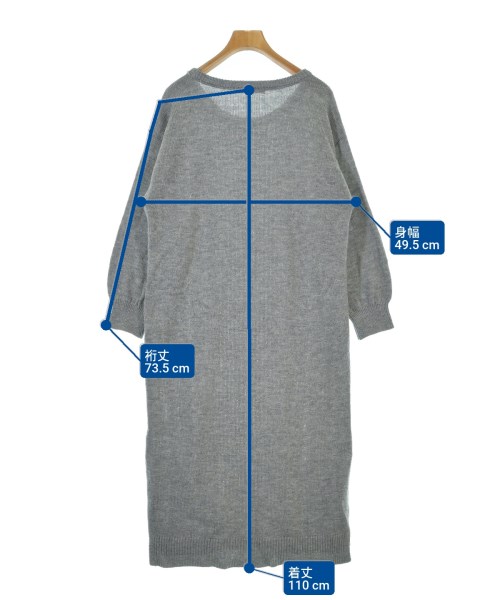 Lugnoncure（ルノンキュール）ワンピース グレー サイズ:F レディース/2200642563033