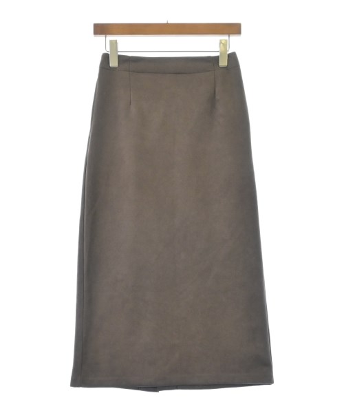 Lugnoncure(ルノンキュール)ロング・マキシ丈スカート 茶 サイズ:-(M位)/2200667509122