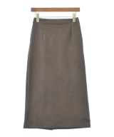 Lugnoncure（ルノンキュール）ロング・マキシ丈スカート 茶 サイズ:-(M位) レディース/2200667509122