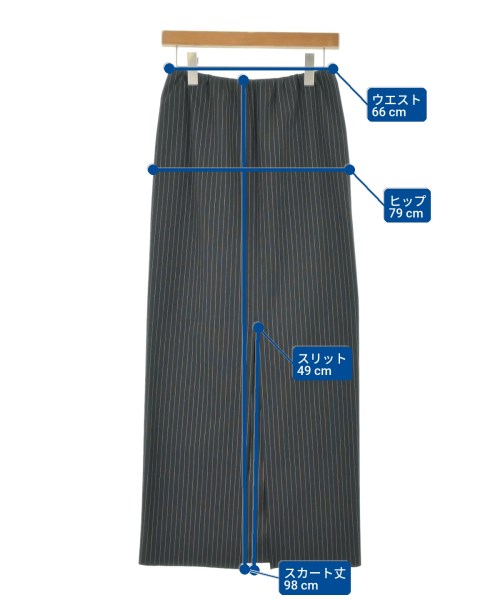 ASTRAET（アストラット）ロング・マキシ丈スカート 黒 サイズ:1(S位) レディース/2200622322032