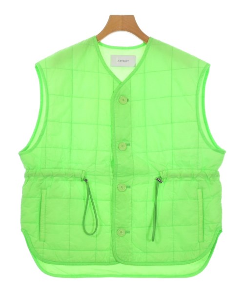 ASTRAET(アストラット)ダウンジャケット/ダウンベスト 緑 サイズ:F/2200638386035