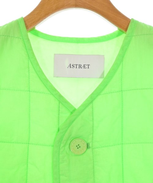 ASTRAET（アストラット）ダウンジャケット/ダウンベスト 緑 サイズ:F レディース/2200638386035