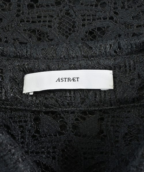 ASTRAET（アストラット）カジュアルシャツ 黒 サイズ:F レディース/2200629942202