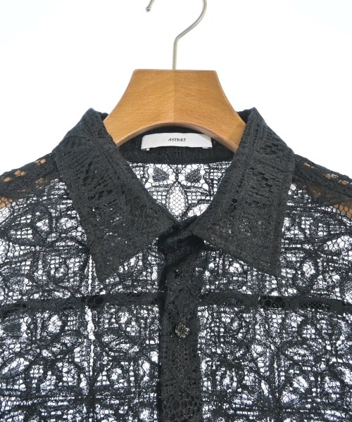 ASTRAET（アストラット）カジュアルシャツ 黒 サイズ:F レディース/2200629942202