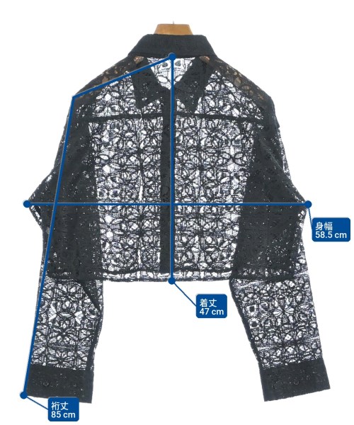 ASTRAET（アストラット）カジュアルシャツ 黒 サイズ:F レディース/2200629942202