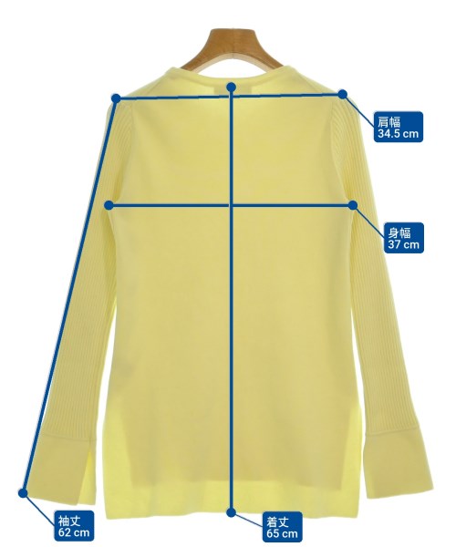 ASTRAET（アストラット）ニット・セーター 黄 サイズ:-(S位) レディース/2200637873031