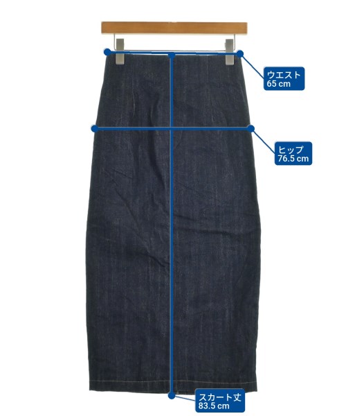 ASTRAET（アストラット）ロング・マキシ丈スカート 紺 サイズ:1(S位) レディース/2200637873048