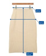 ASTRAET（アストラット）ロング・マキシ丈スカート 白 サイズ:-(M位) レディース/2200621185010